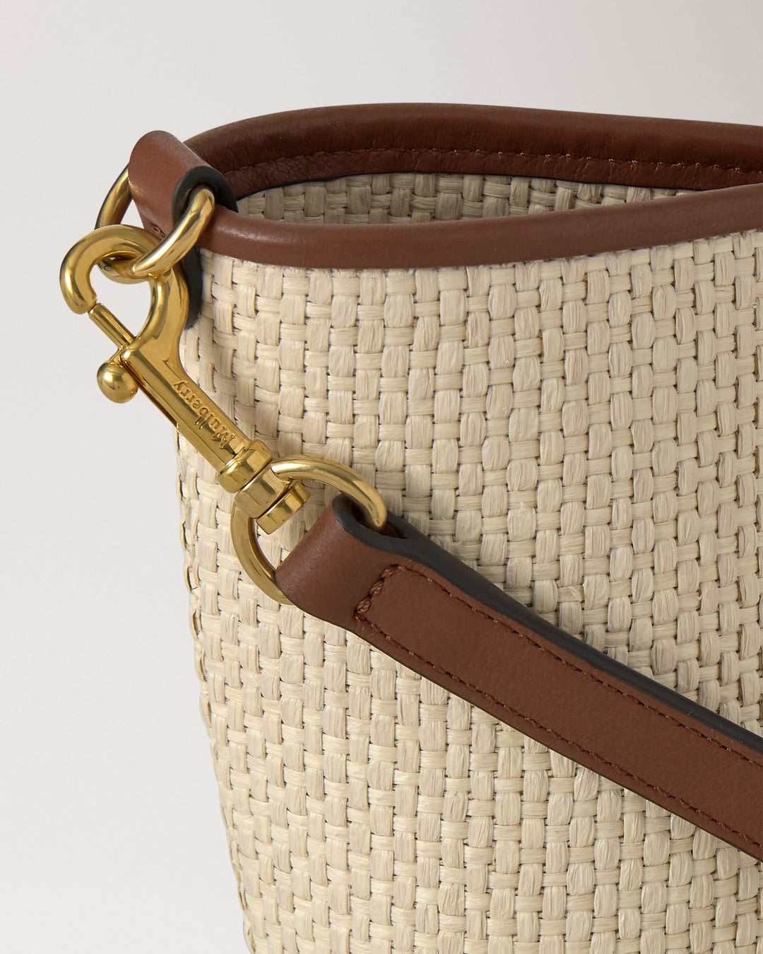 Mini Bayswater Raffia Tote