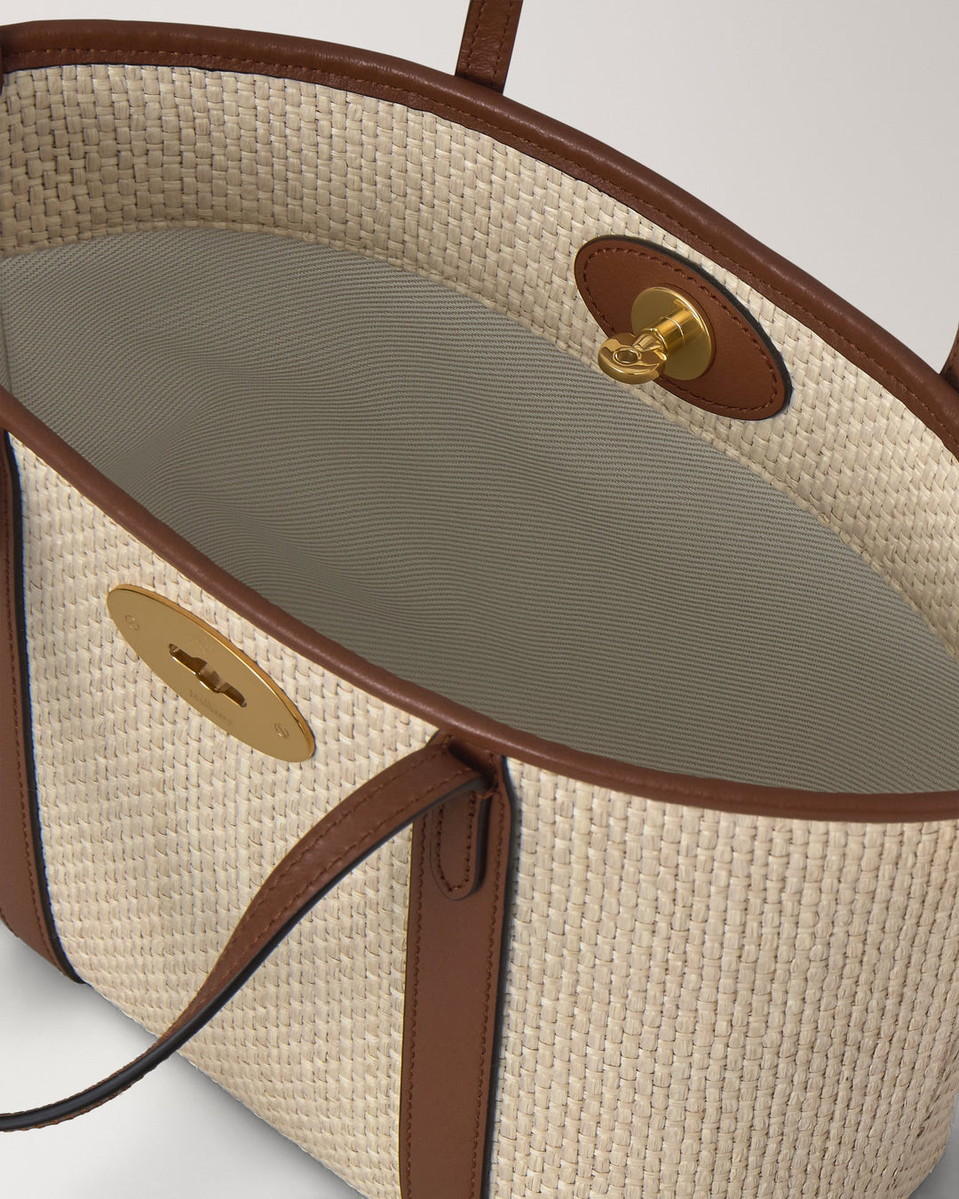 Mini Bayswater Raffia Tote