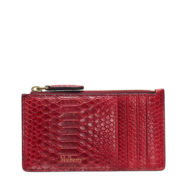 Zipped Long Card Holder