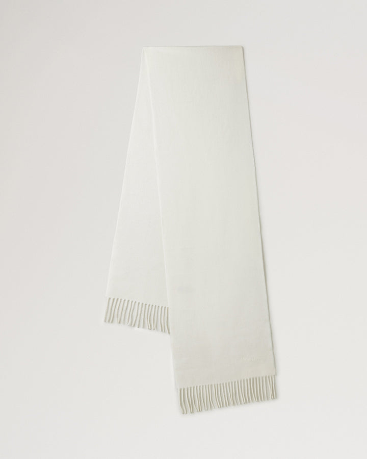 Mulberry Small Solid Merino Wool Scarf
