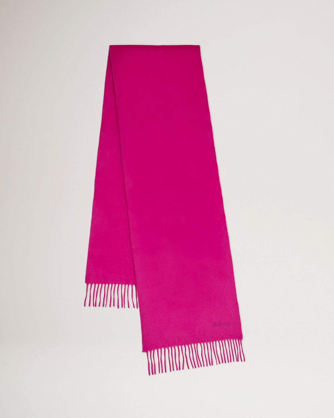 Mulberry Small Solid Merino Wool Scarf - view 2
