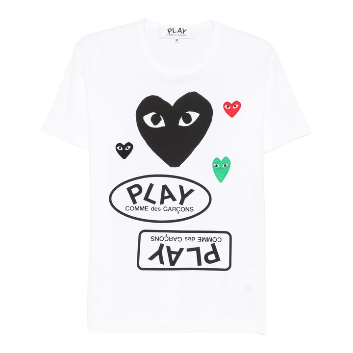 Black Heart Multi Emblem Tee