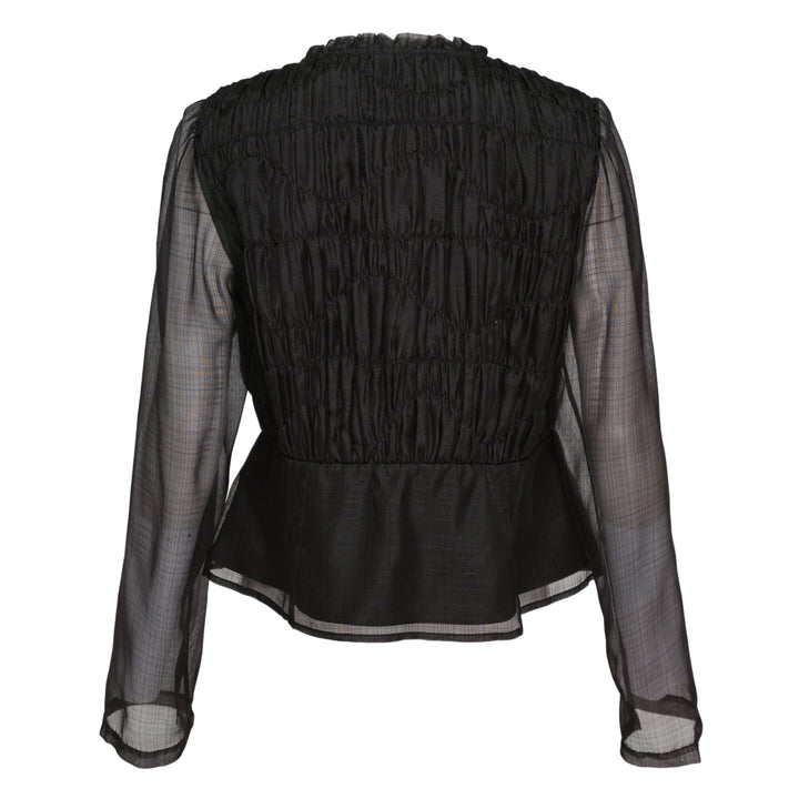 Silk Long Sleeve Blouse