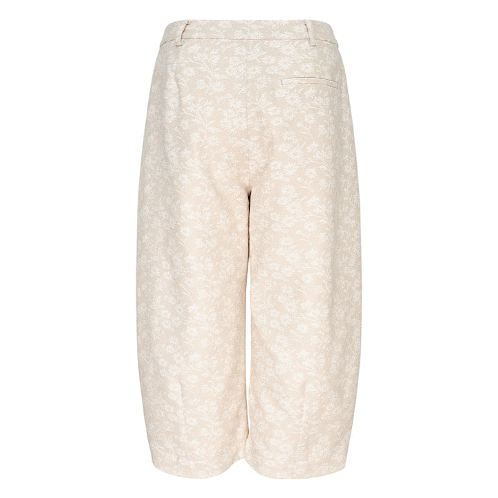 Wide Leg Floral Trousers