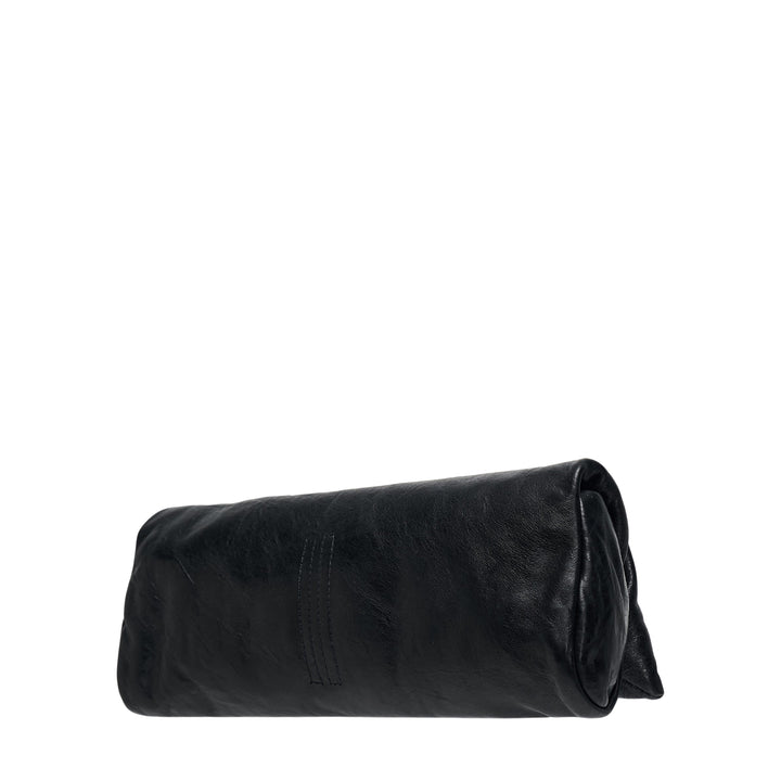 Tumbled Lamb Leather Clutch