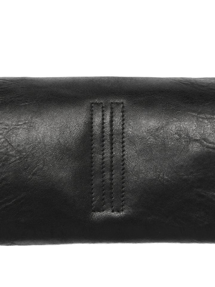 Tumbled Lamb Leather Clutch
