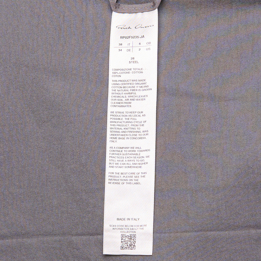 Cropped Level Classic Cotton Tee