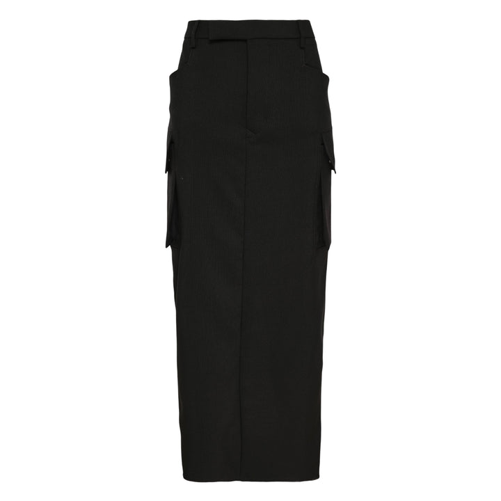 Firbanks Grain de Poudre Midi Skirt