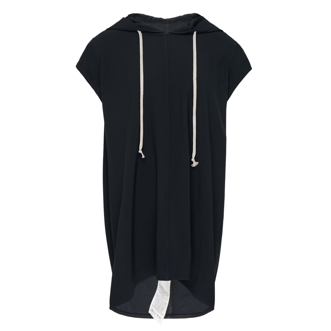 Heavy Cady Hoodie Dress