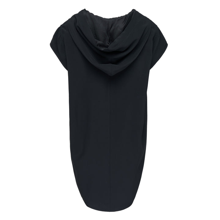 Heavy Cady Hoodie Dress