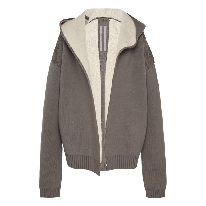 Reversible Wool Hoodie Blouson