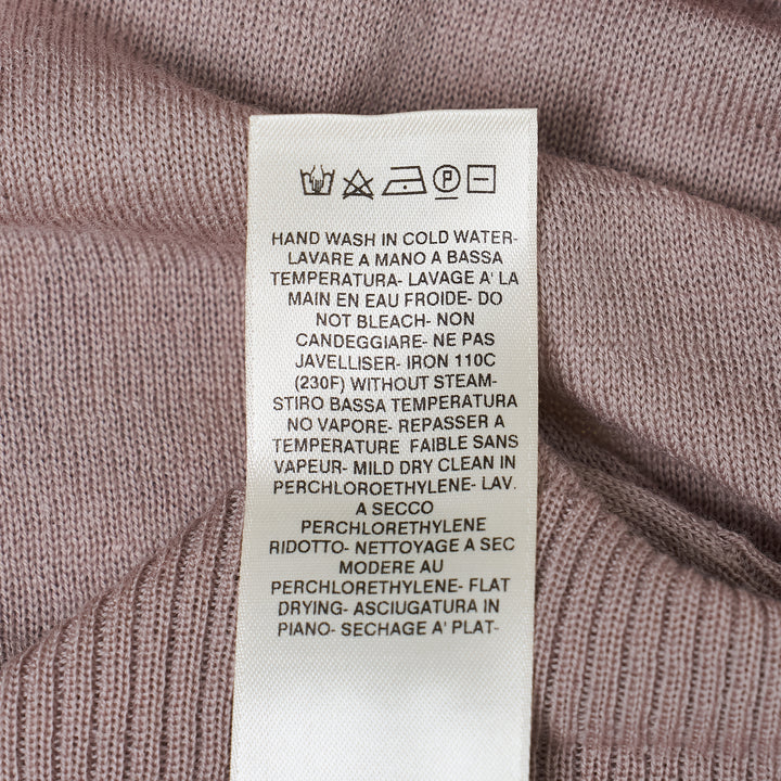 Sleeveless Turtleneck Knit Top