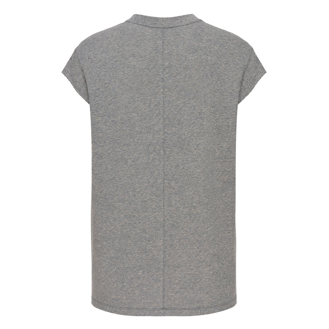 Jumbo Short Sleeve Melange Tee