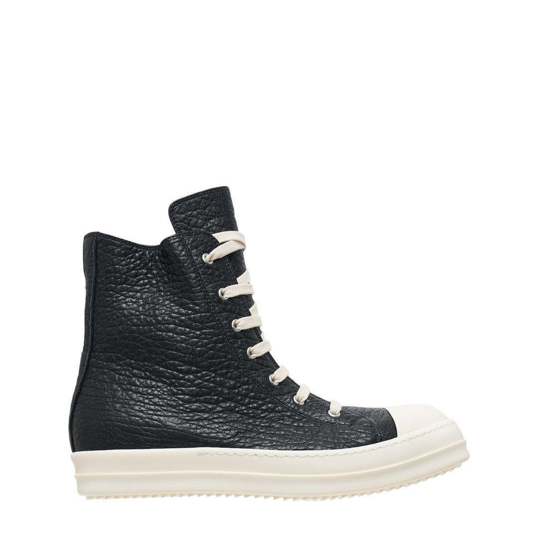 Lamb And Full Grain High Sneakers