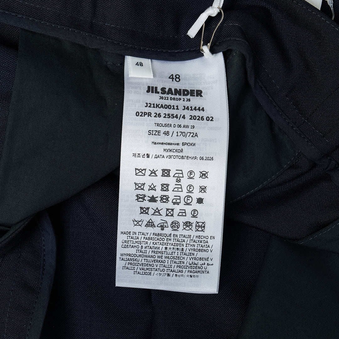 Light Brushed Wool Trousers