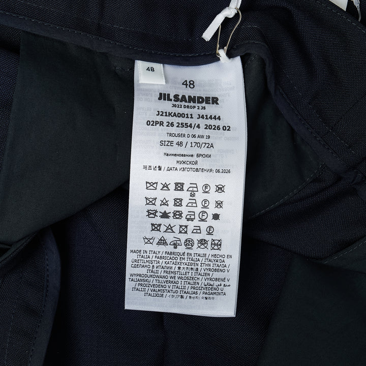 Light Brushed Wool Trousers