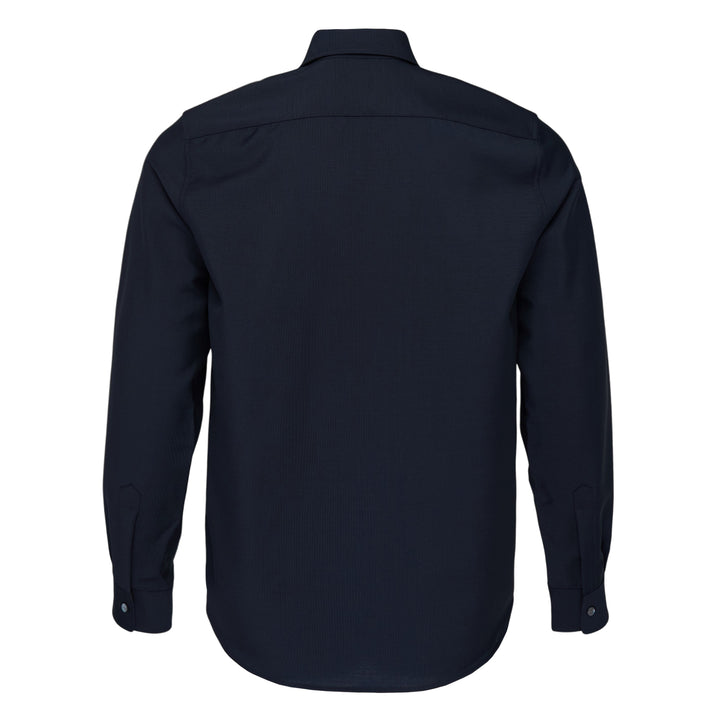Wool Mohair Canvas Long Sleeve Shirt