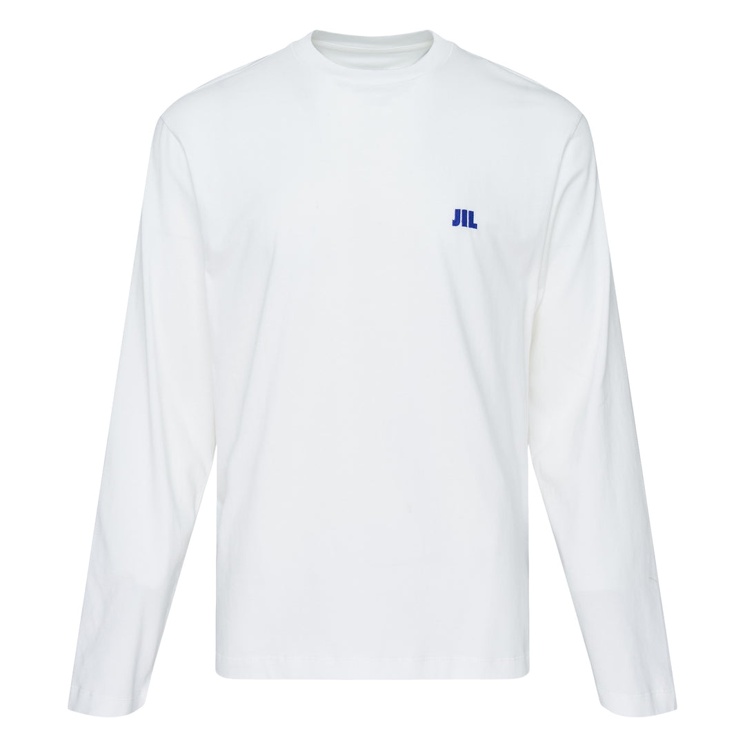 Long Sleeve Embroidered Organic Tee