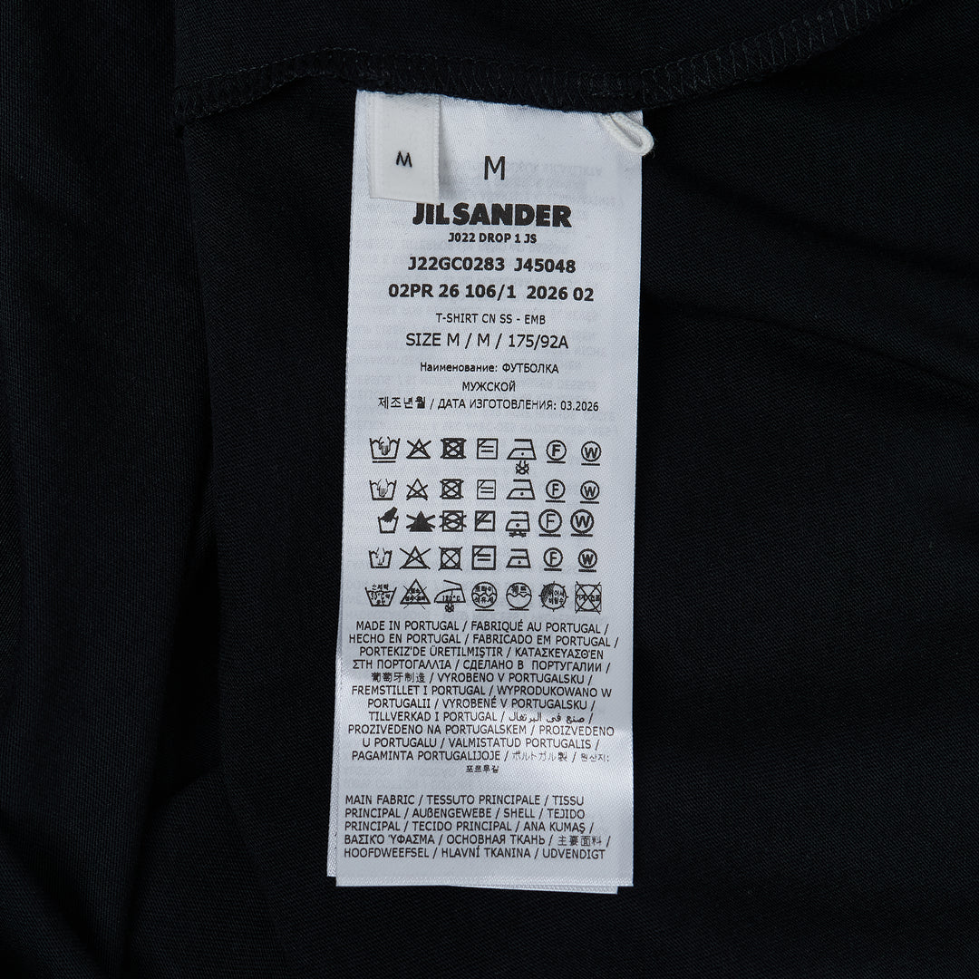 Embroidered Organic Short Sleeve Tee