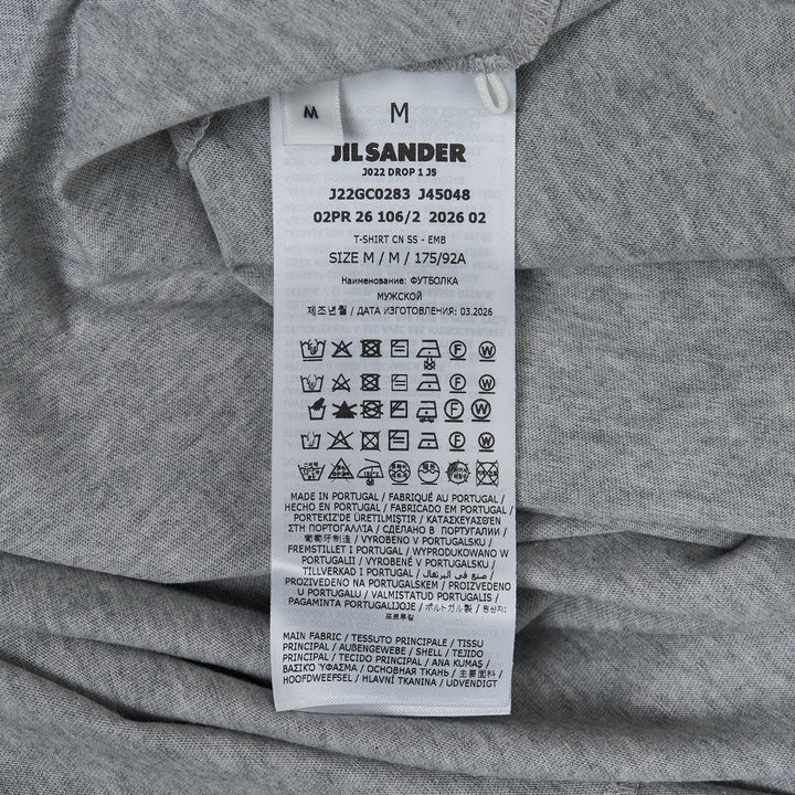 Embroidered Organic Short Sleeve Tee