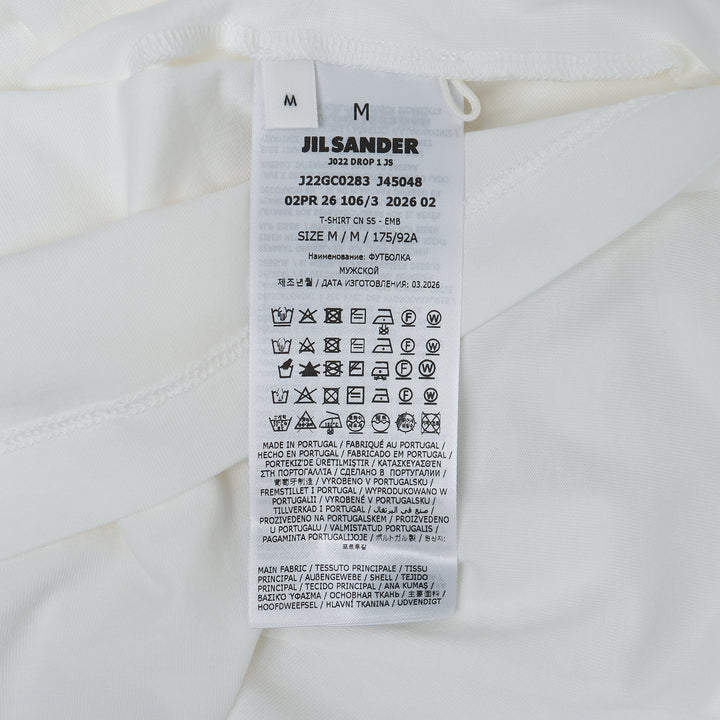 Embroidered Organic Short Sleeve Tee