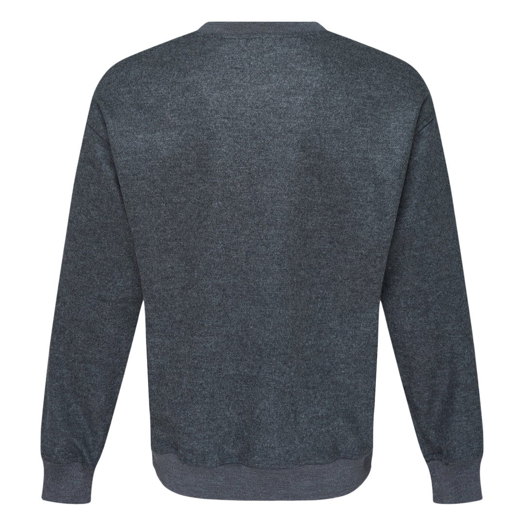 Wool Melton Long Sleeve Sweatshirt