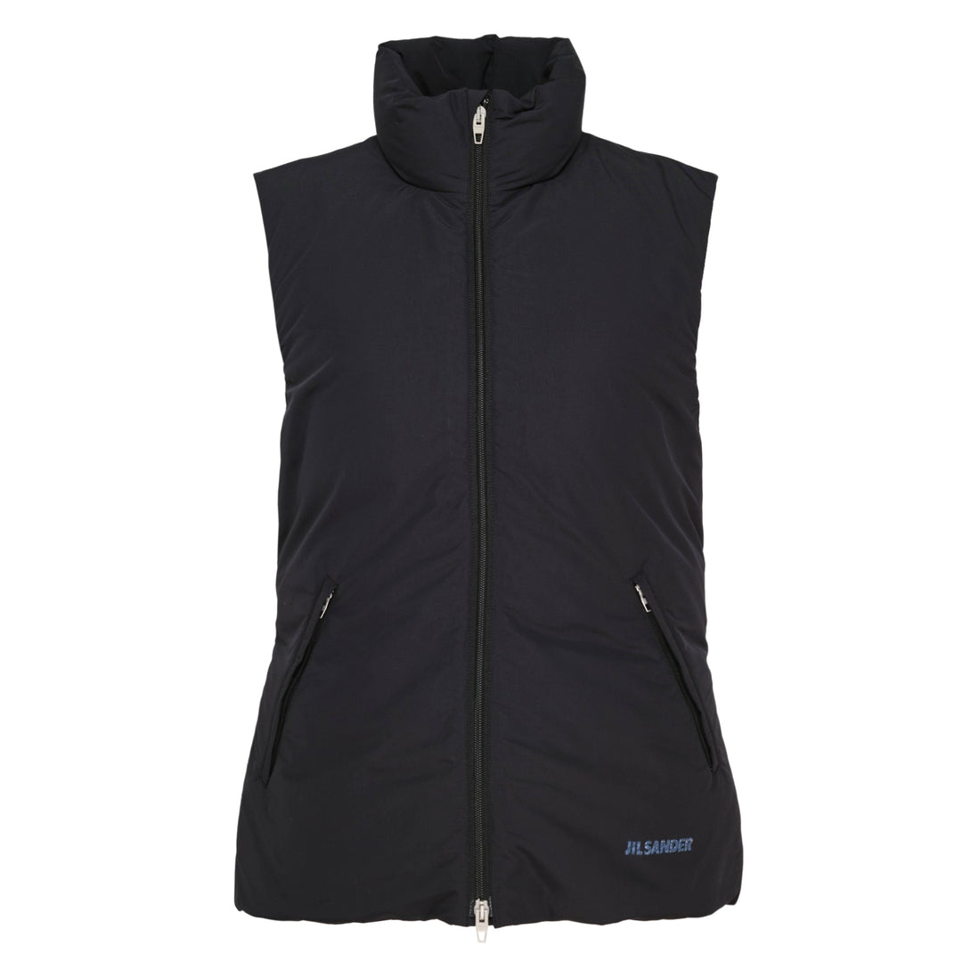Logo Water Repellent Down Vest