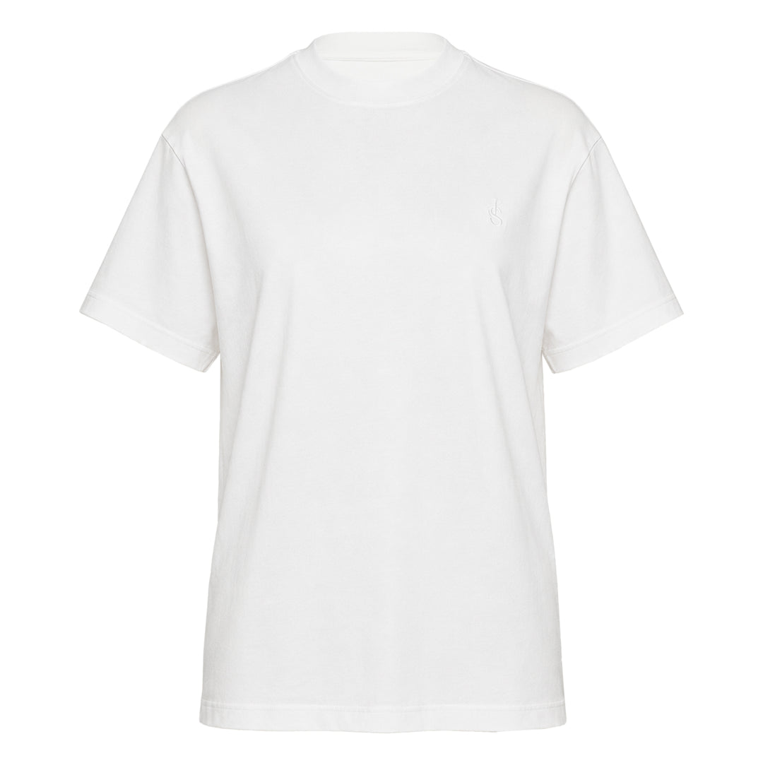 Organic Short Sleeve Embroidered Tee