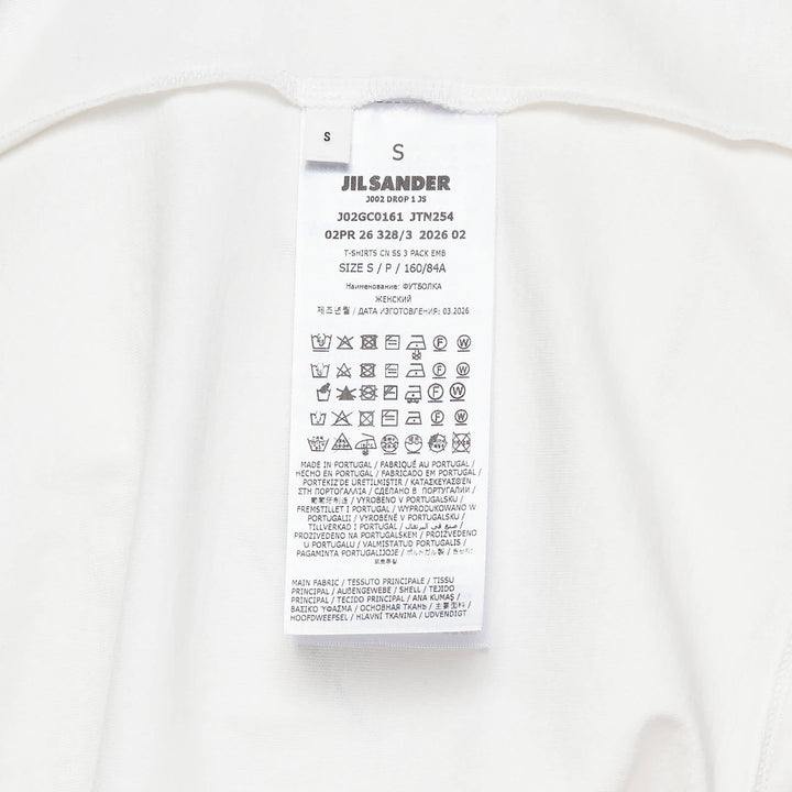 Organic Short Sleeve Embroidered Tee