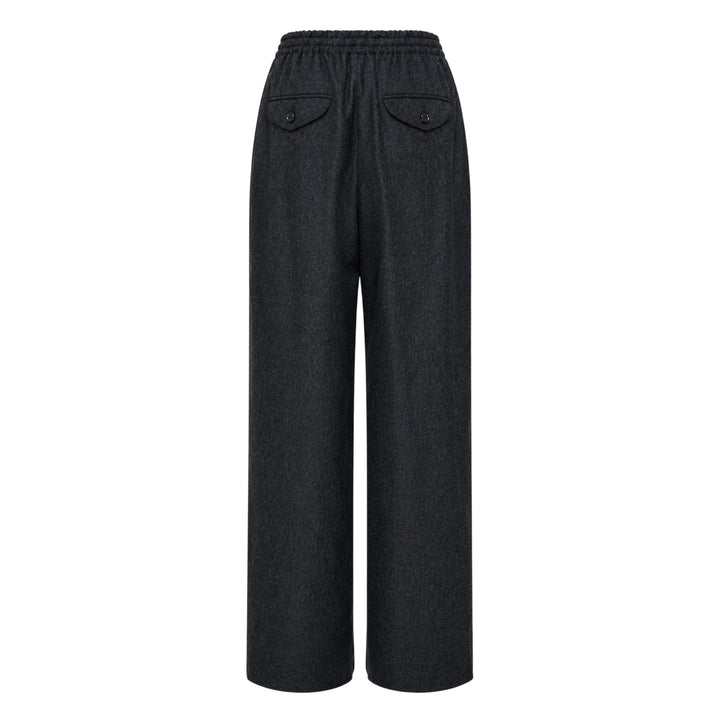 Light Merino Wide-Leg Trousers