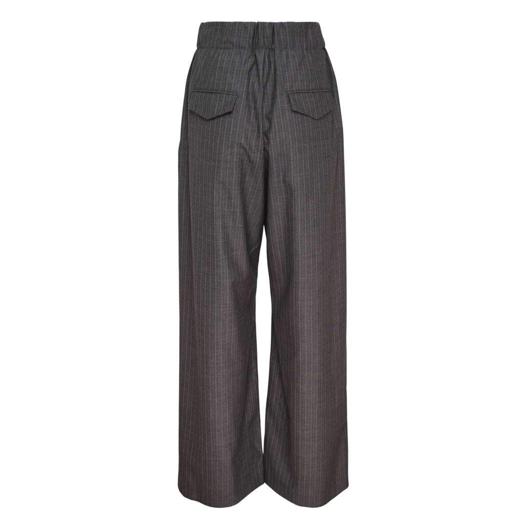 Shadowstripe Wide Leg Trousers