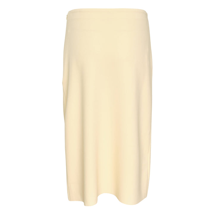 Mid Calf Double Face Wrap Skirt