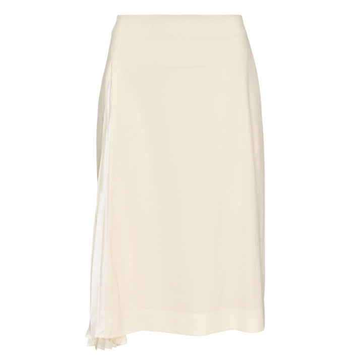 Fluid Wool Midi Skirt