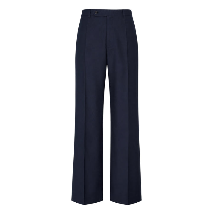 Fil-a-Fil Wide Leg Trousers