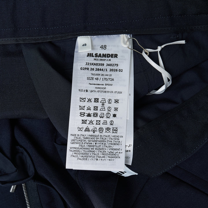 Fil-a-Fil Wide Leg Trousers