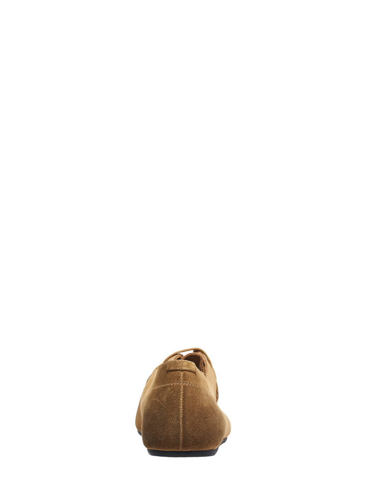 Hood Suede Lace-Up Shoes