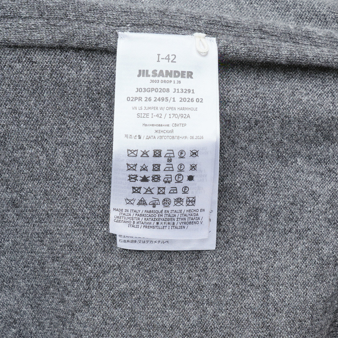 V-Neck Long Sleeve Jumper