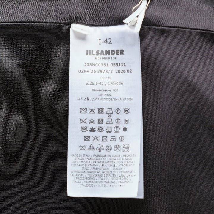Silk Wool Mikado Top