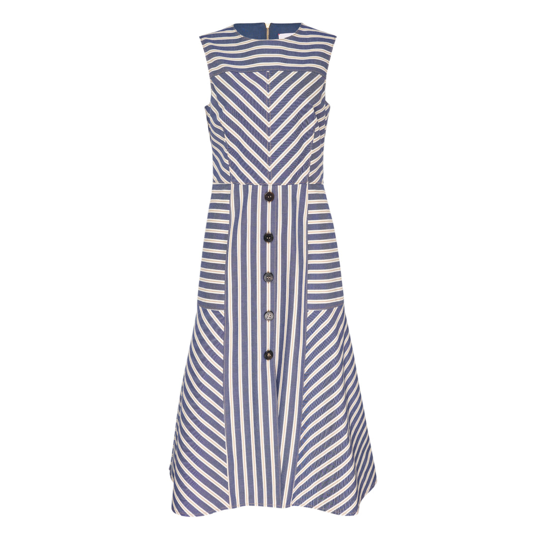Crew Neck A-Line Dress