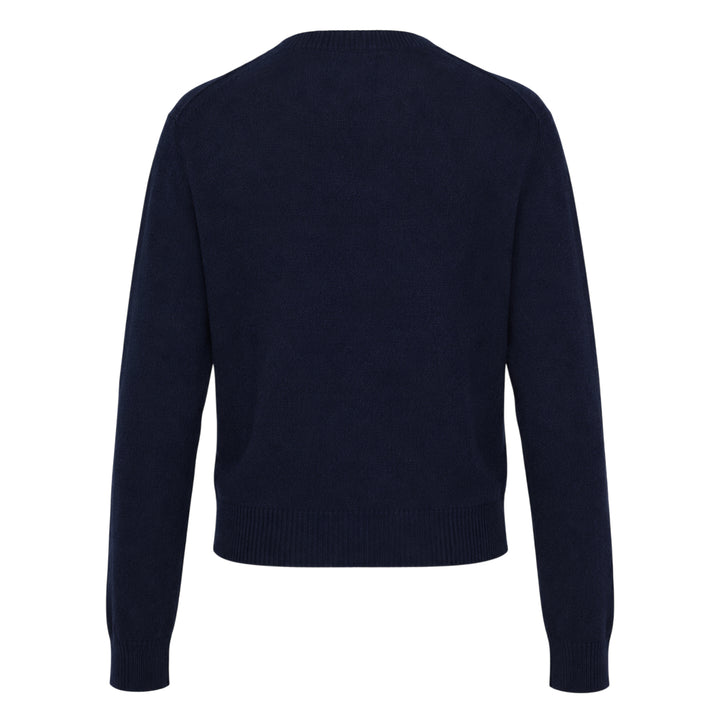 Fine Alpaca Blend Fitted Cardigan