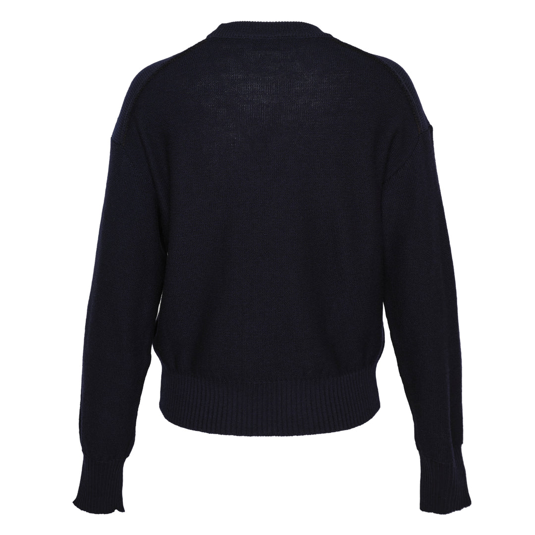 Fine Merino Wool Floral Jumper