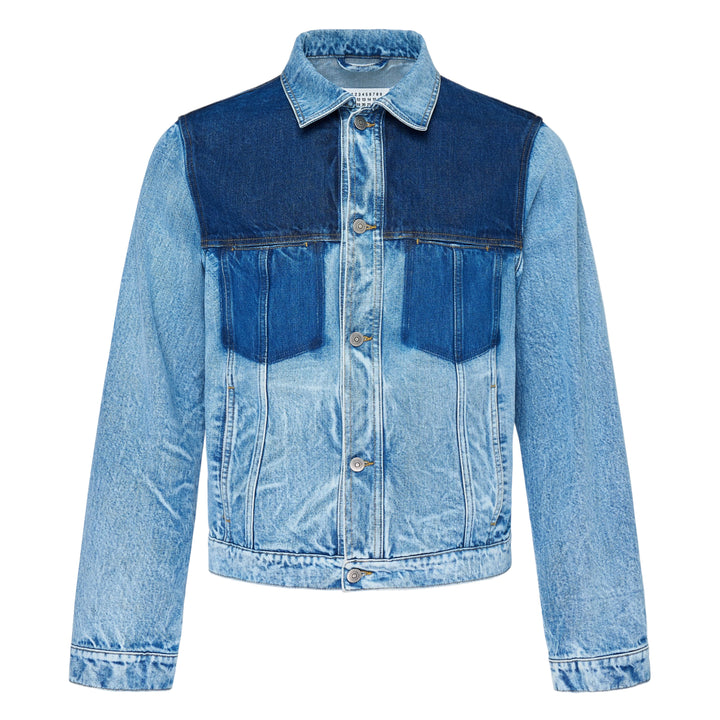 Two-Tone Denim Jacket