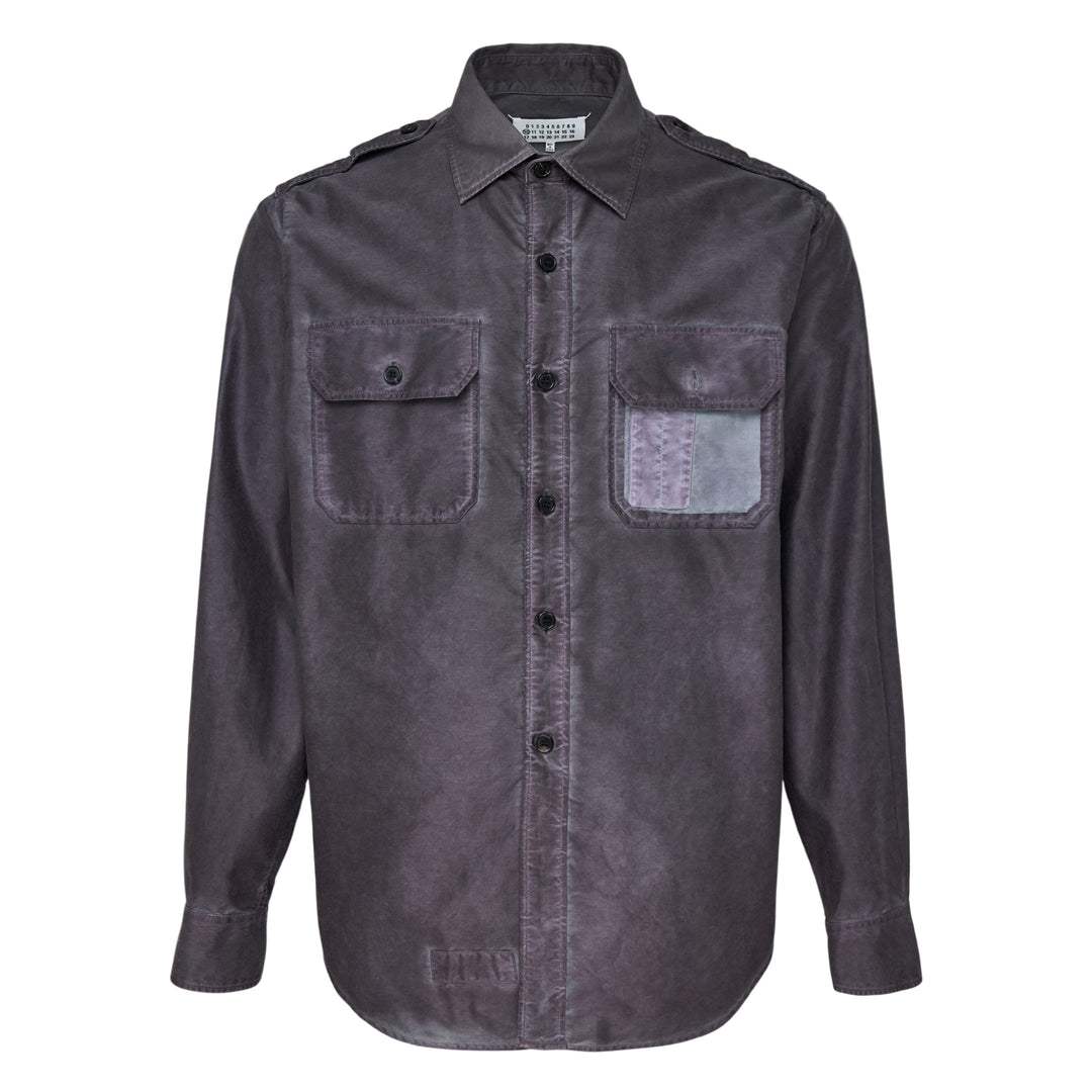 Treated Cotton Long Sleeve Shirt