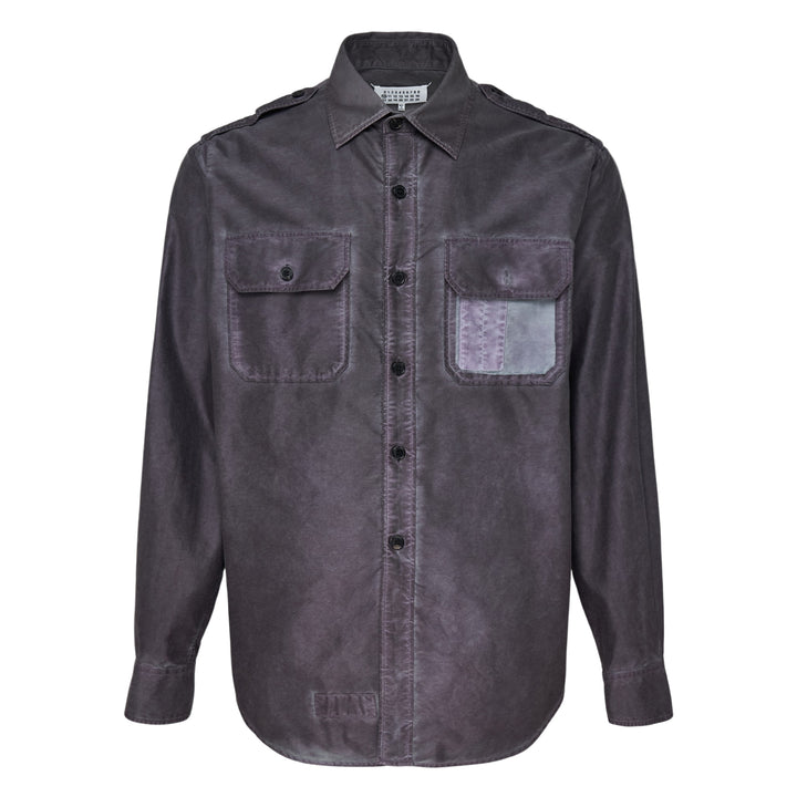 Treated Cotton Long Sleeve Shirt