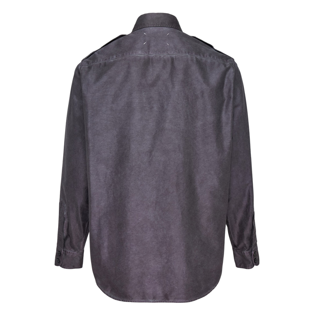 Treated Cotton Long Sleeve Shirt