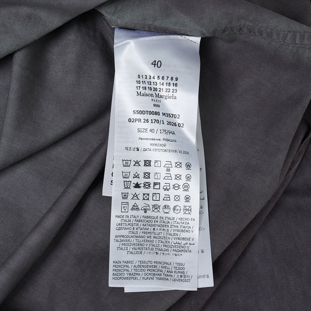 Treated Cotton Long Sleeve Shirt
