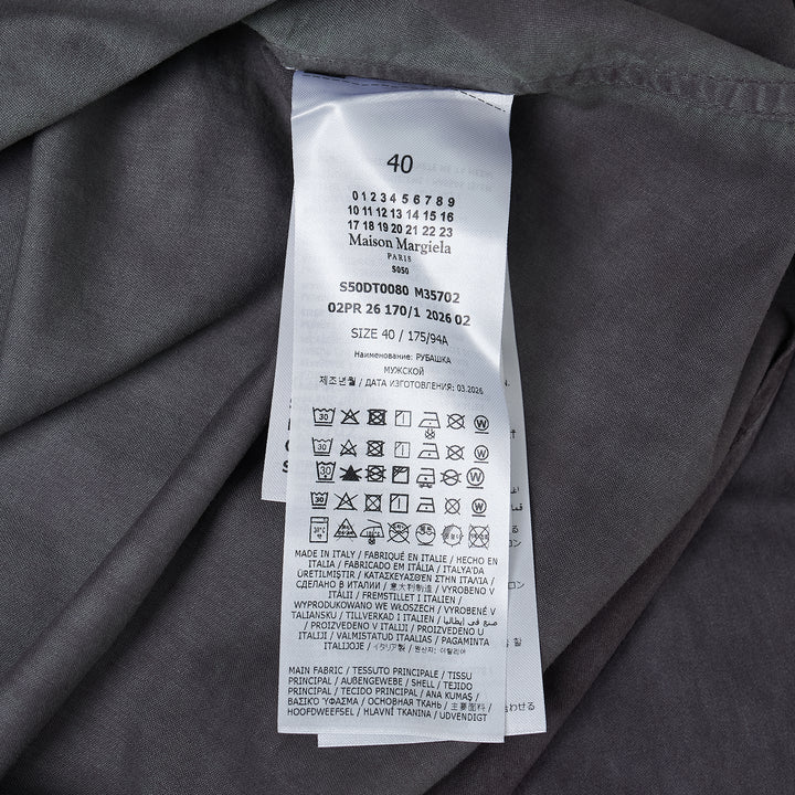 Treated Cotton Long Sleeve Shirt