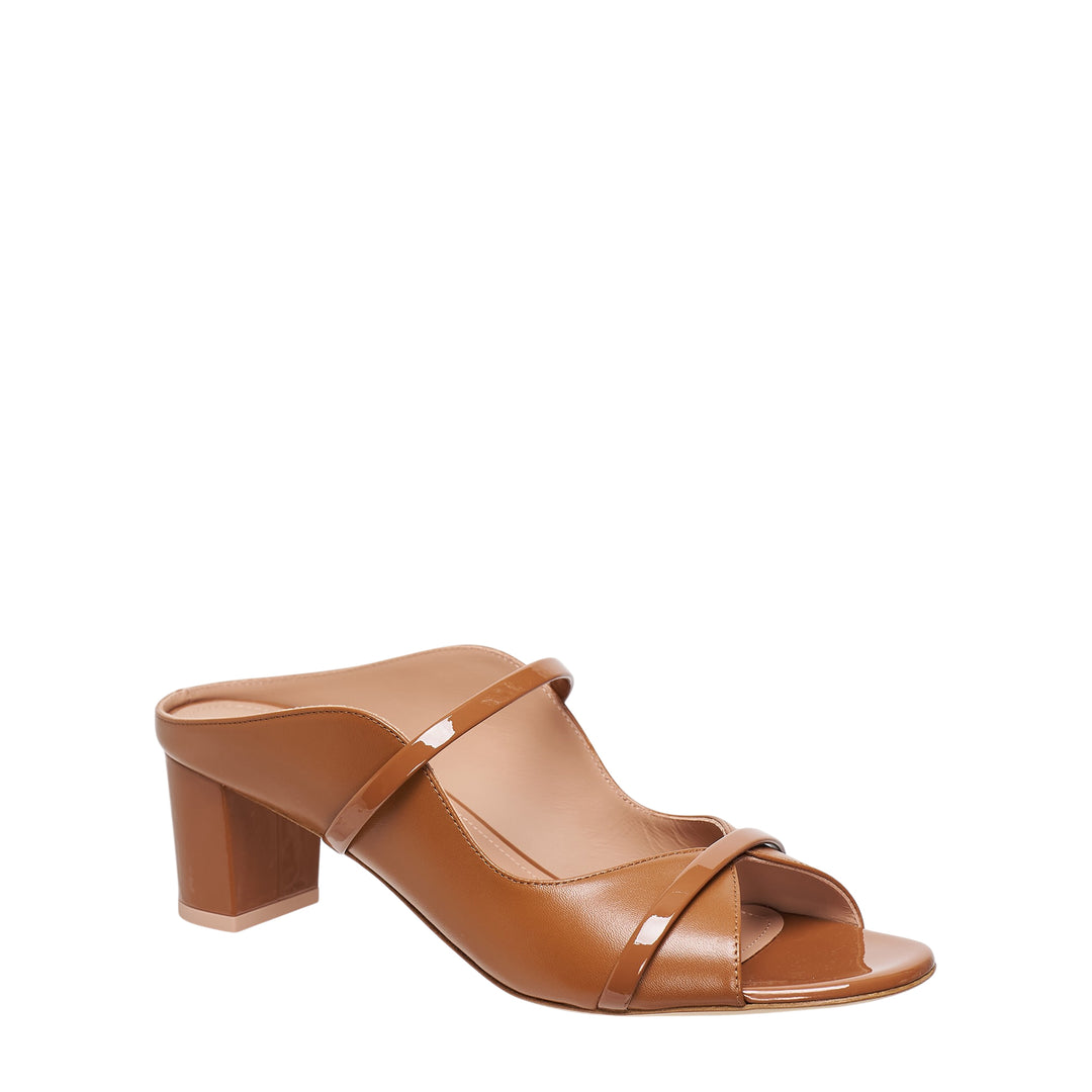 Norah 45 Leather Mule Heels