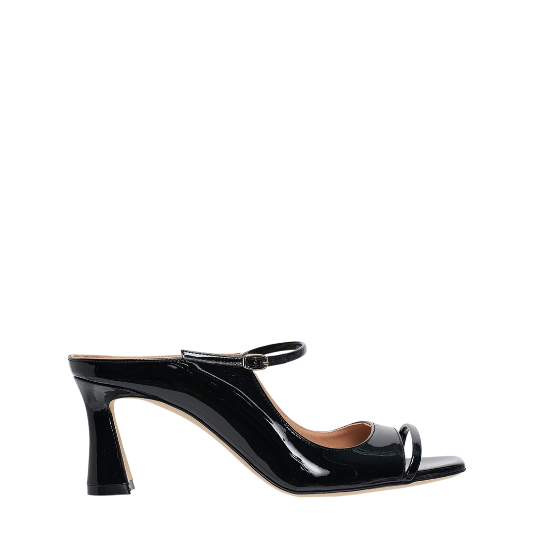 Rania 70 Patent Heeled Sandals