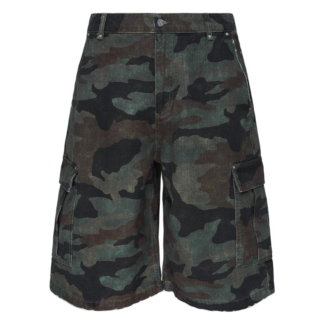 Camo Cargo Shorts